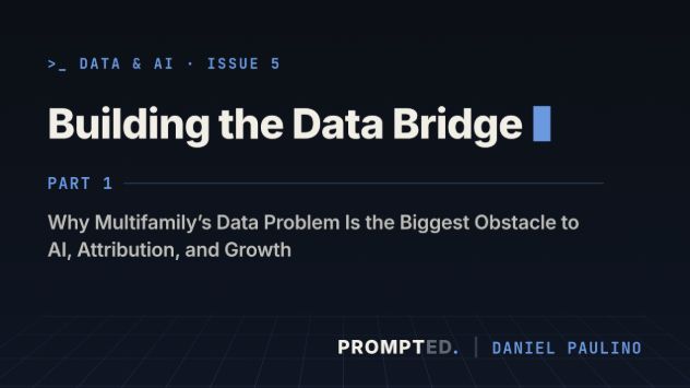 Original cover for Building the Data Bridge · Part 1