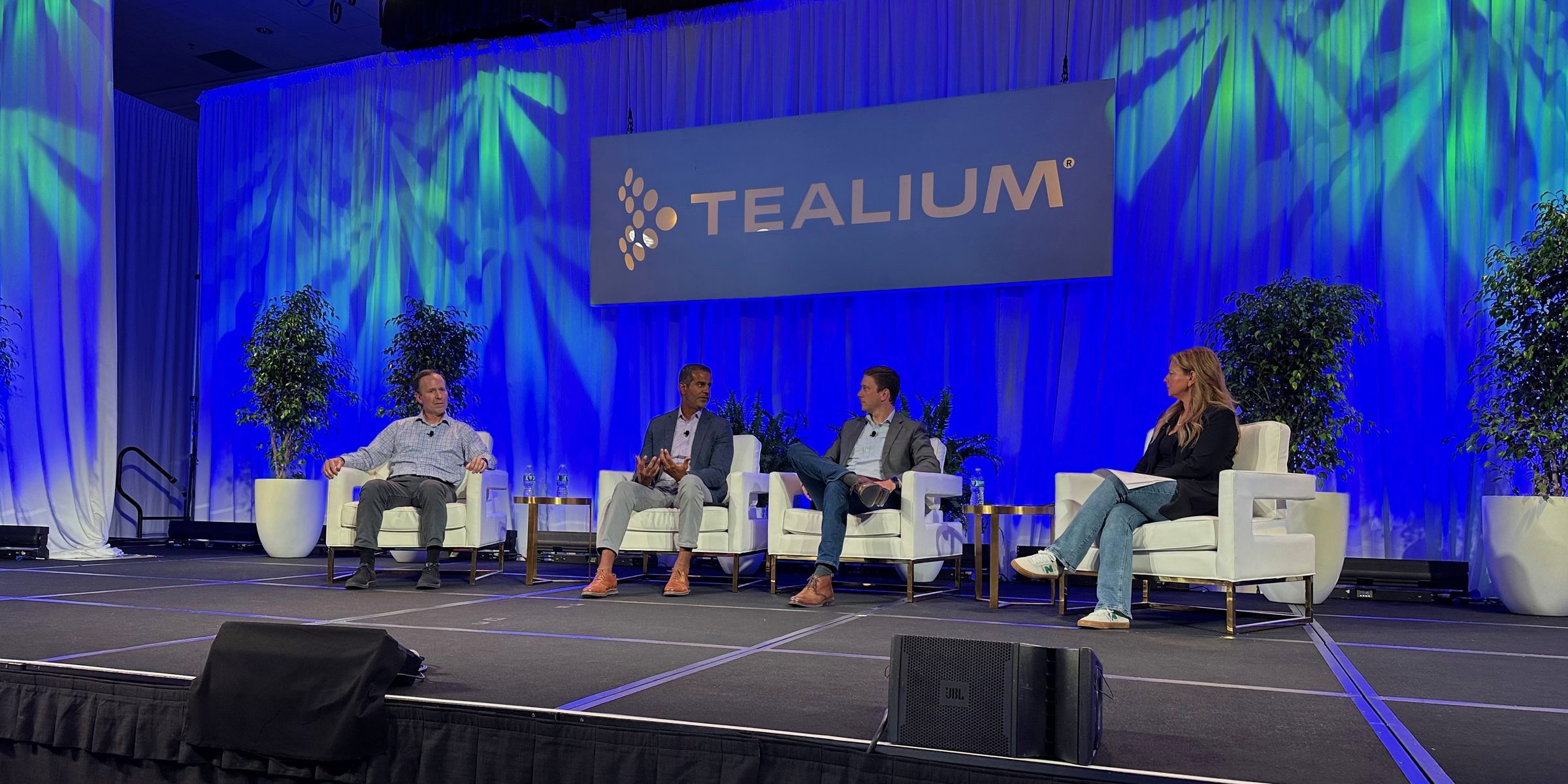 Daniel Paulino on a panel at Tealium Digital Velocity
